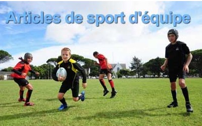 Articles de sport d'équipe